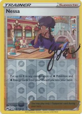 Crown Zenith Nessa #136/159 reverse holo